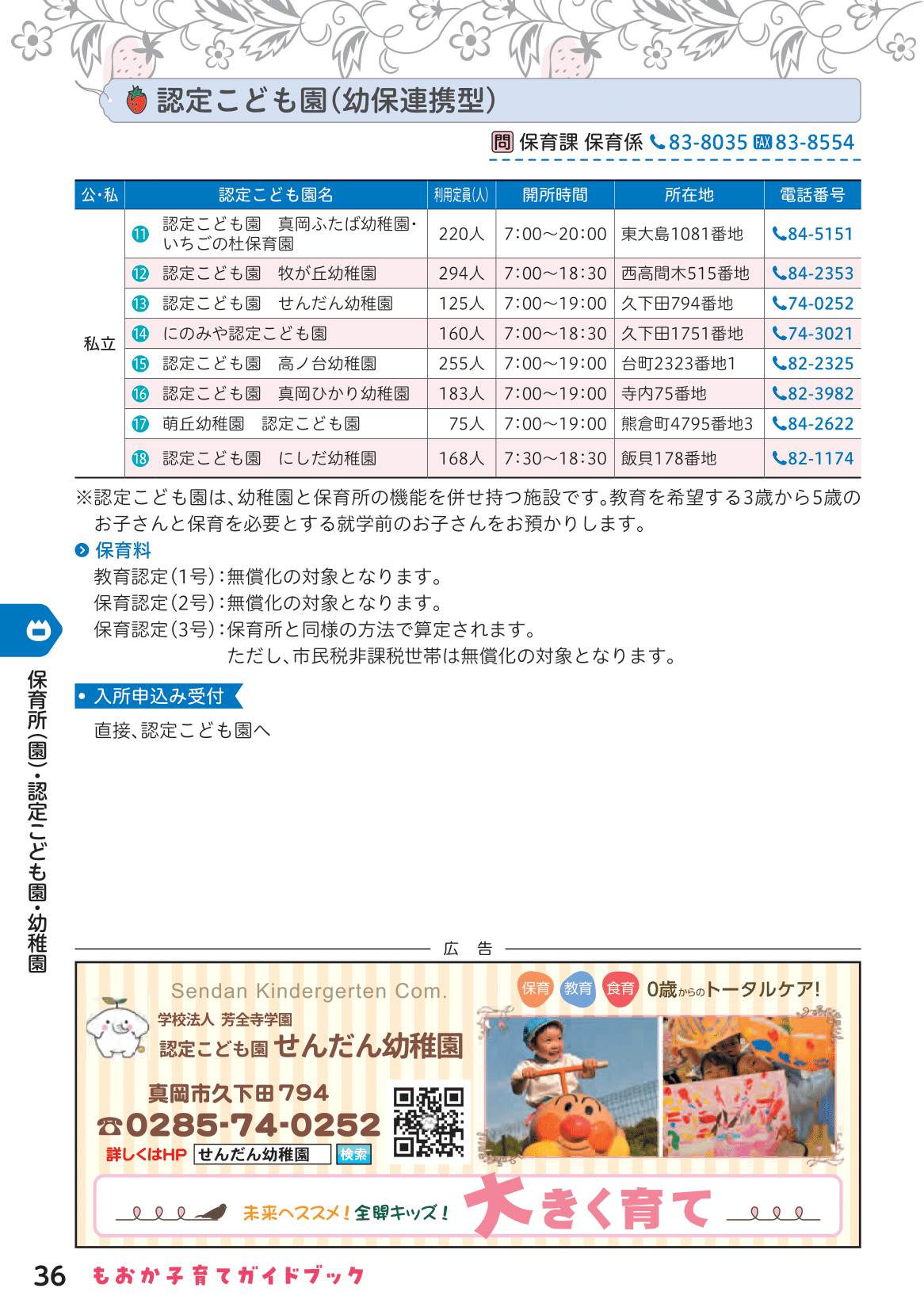 もおか子育てガイドブック ページ37